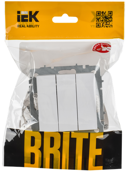 Выключатель IEK Brite BR-V30-0-10-K91