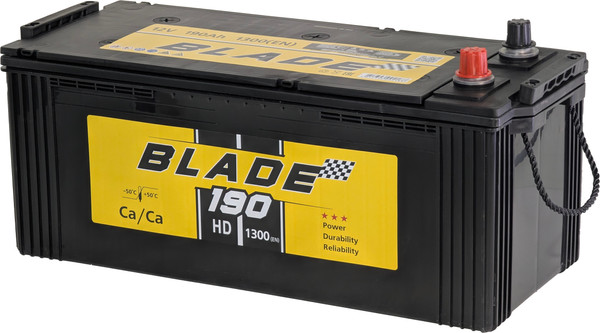 Автомобильный аккумулятор BLADE Евро L+ 1300A / 6CN-190 VL (3) - фото