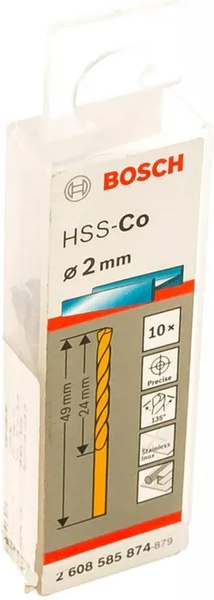 Сверло Bosch HSS-CO 2.608.585.874