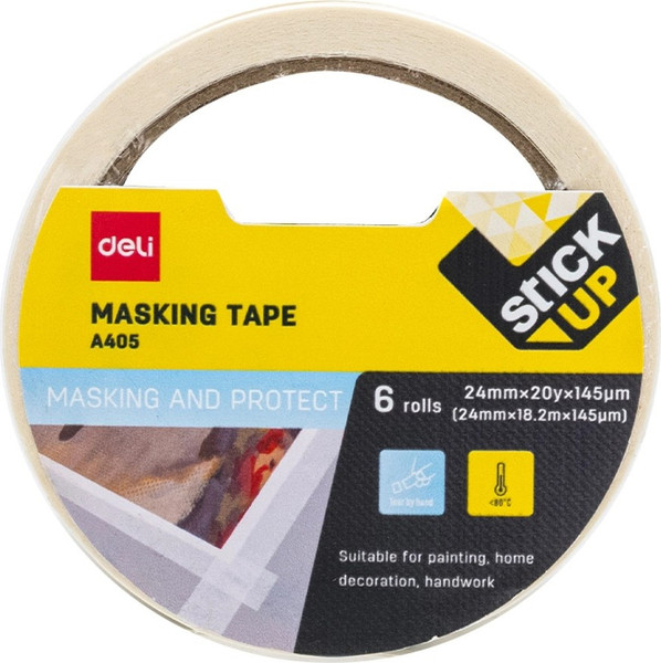 Лента малярная Deli EA405 - фото