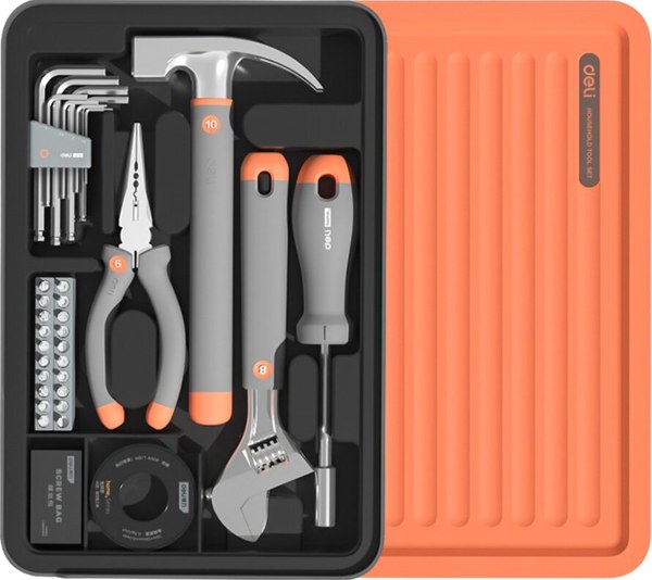 Универсальный набор инструментов Deli Home / H1001-E - фото