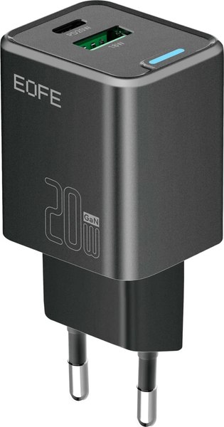 Зарядное устройство сетевое EOFE 20W GaN / E206 - фото
