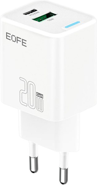 Зарядное устройство сетевое EOFE 20W GaN / E206 - фото
