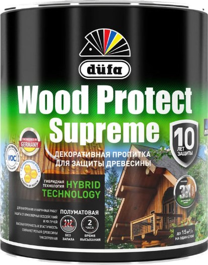 Пропитка для дерева Dufa Wood Protect Supreme