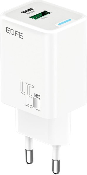 Зарядное устройство сетевое EOFE 45W GaN / E406 - фото