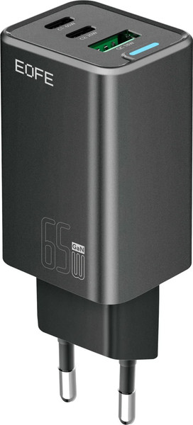 Зарядное устройство сетевое EOFE 65W GaN / E603 - фото
