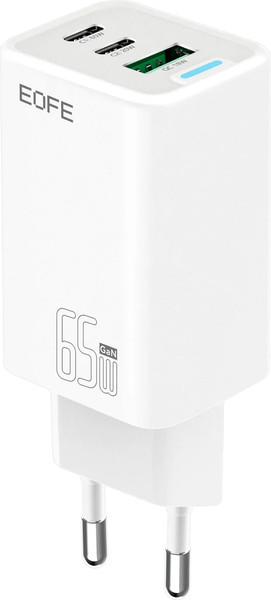 Зарядное устройство сетевое EOFE 65W GaN / E603 - фото