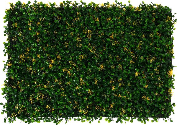 Изгородь декоративная GREENGO Панель Желтые цветы 60x40см / 9668426 - фото