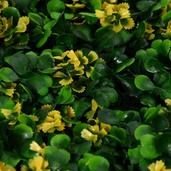 Изгородь декоративная GREENGO Панель Желтые цветы 60x40см / 9668426