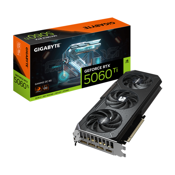 Видеокарта Gigabyte RTX 5060 Ti Gaming OC 8G GDDR7