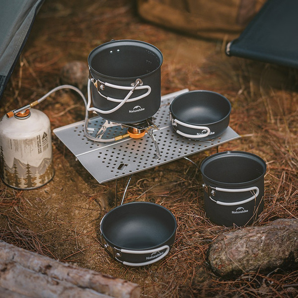 Походный набор Naturehike 4 в1 NH18T018-G / 6927595785515