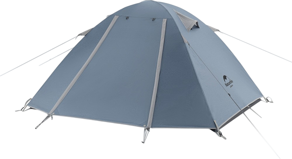 Палатка Naturehike P-Series NH18Z033-P 210T/65D / 6927595783634 (серо-голубой) - фото