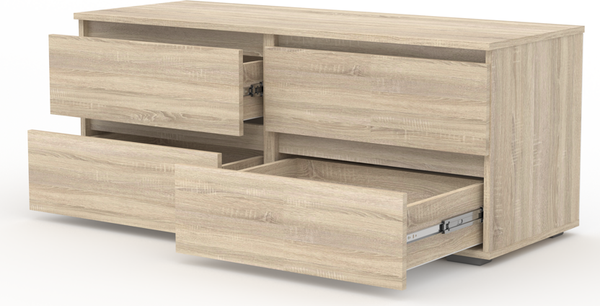 Тумба Кортекс-мебель Бари 120 4ш