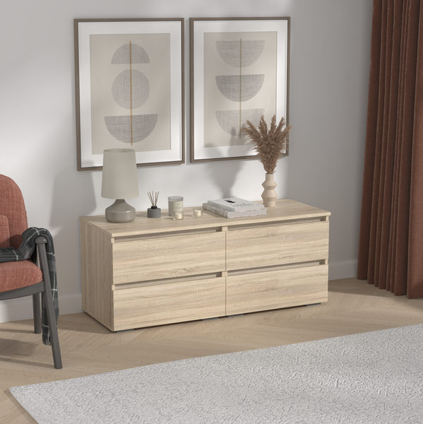 Тумба Кортекс-мебель Бари 120 4ш