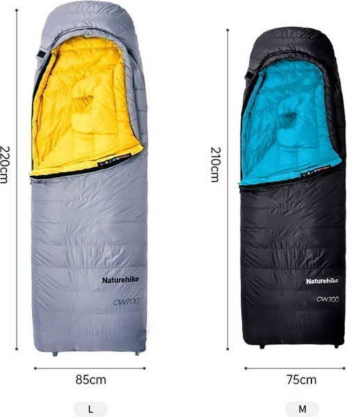 Спальный мешок Naturehike Cicada Wing CW700 CNK2450WS048 / 6927595788134