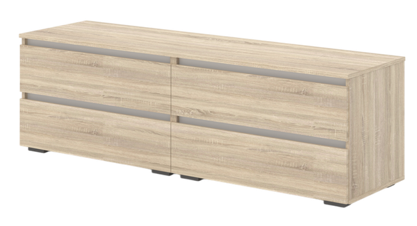 Тумба Кортекс-мебель Бари 160 4ш - фото