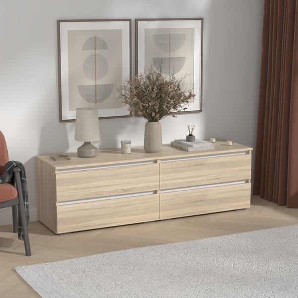 Тумба Кортекс-мебель Бари 160 4ш