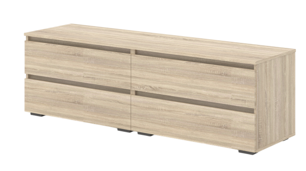 Тумба Кортекс-мебель Бари 160 4ш - фото