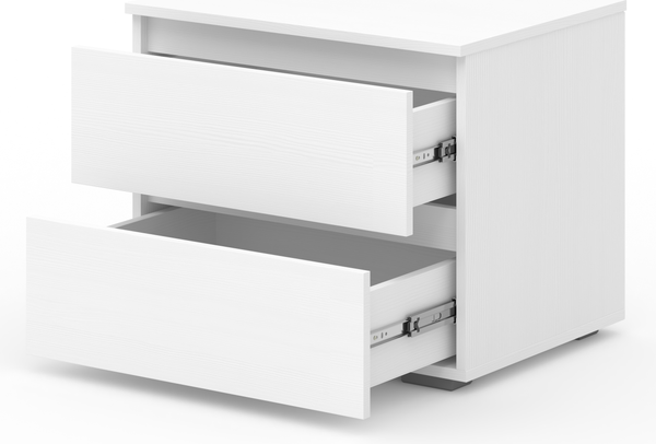 Прикроватная тумба Кортекс-мебель Бари 60 2ш