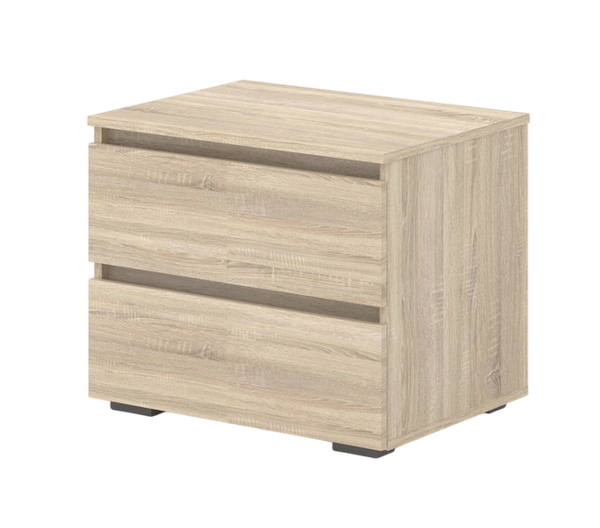 Прикроватная тумба Кортекс-мебель Бари 60 2ш - фото