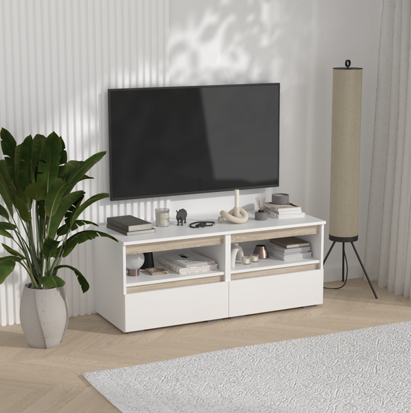 Тумба Кортекс-мебель Бари ТВ 120 2ш-2