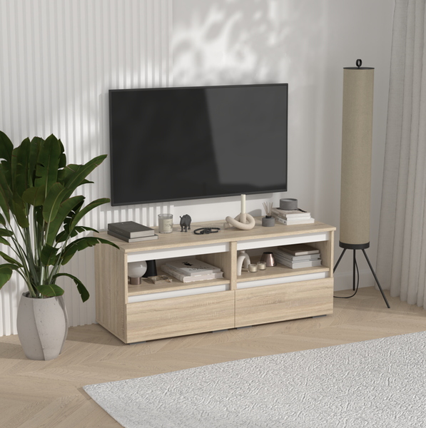 Тумба Кортекс-мебель Бари ТВ 120 2ш-2