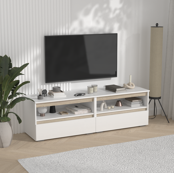 Тумба Кортекс-мебель Бари ТВ 160 2ш-2