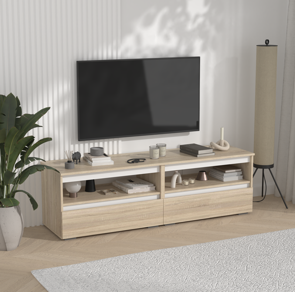 Тумба Кортекс-мебель Бари ТВ 160 2ш-2