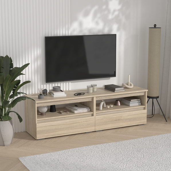 Тумба Кортекс-мебель Бари ТВ 160 2ш-2