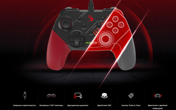 Геймпад A4Tech Bloody GP30 Sports