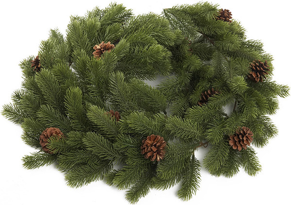 Гирлянда еловая Волшебная страна С шишками 110186