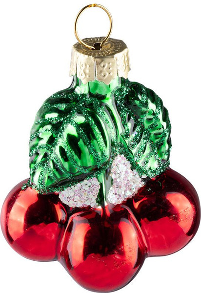 Елочная игрушка Волшебная страна Вишенки 110255 - фото