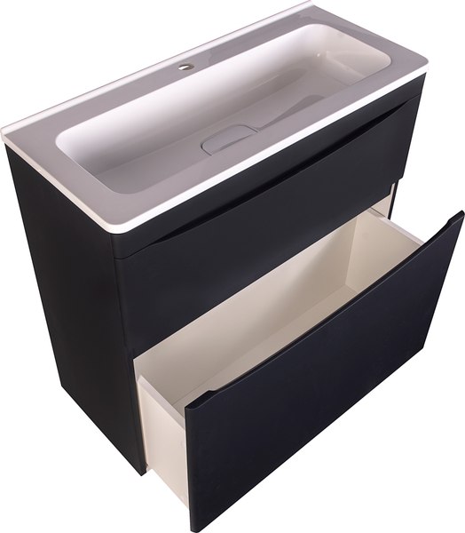 Тумба под умывальник Symbolite Бергамо мини 80 Люкс Plus 2 ящика