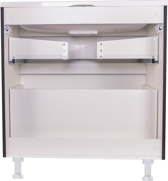 Тумба под умывальник Symbolite Бергамо мини 80 Люкс Plus 2 ящика