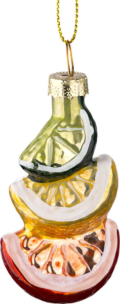 Елочная игрушка Волшебная страна Цитрус 110190 - фото