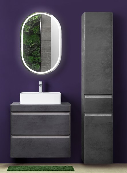 Тумба под умывальник Symbolite Атлантика 70 Люкс Plus 2 ящика со столешницей - фото