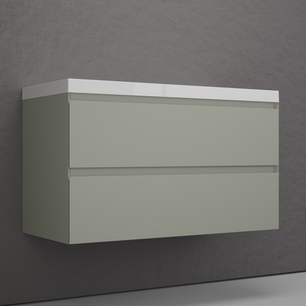 Тумба под умывальник Symbolite Манхэттен 100 Plus 2 ящика