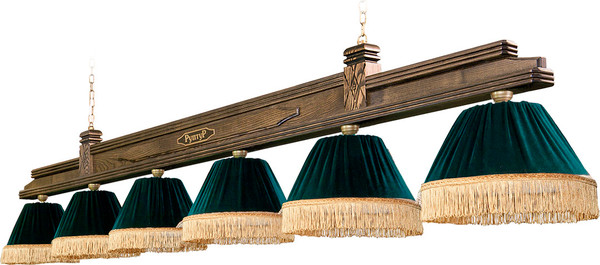 Светильник для бильярдного стола РуптуР Седой Граф-Уют НСО13-6x75-652 / К450926 - фото