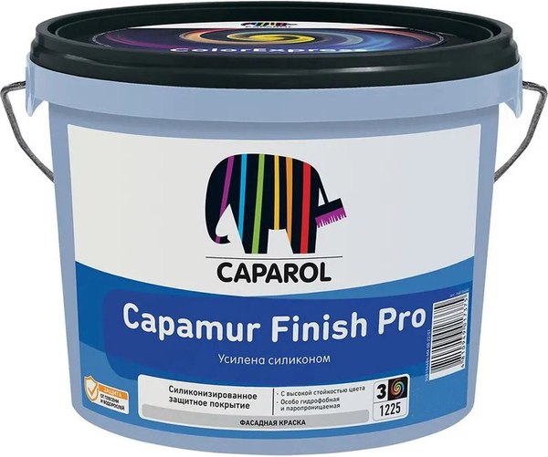 Краска Caparol Capamur Finish Pro База 3 - фото
