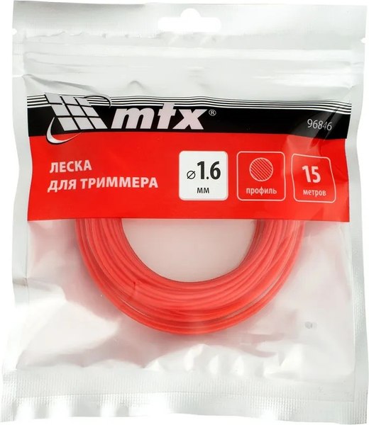 Леска для триммера MTX Круглая 1.6мм / 96846