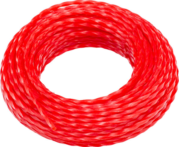 Леска для триммера MTX Витой квадрат 3мм / 96868 - фото