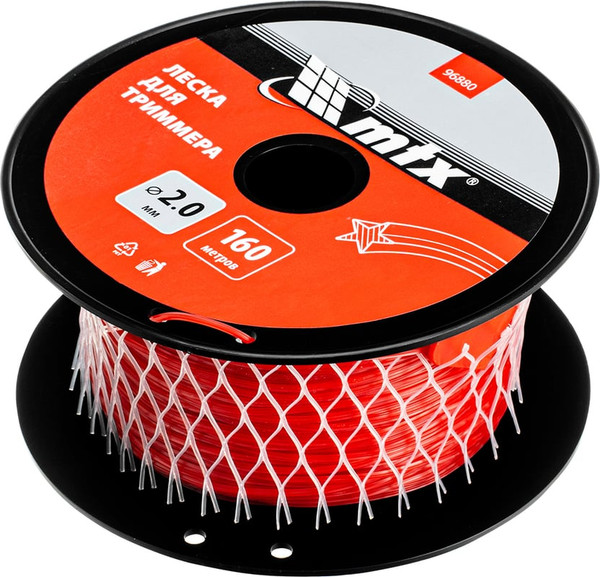 Леска для триммера MTX Звезда 2мм / 96880