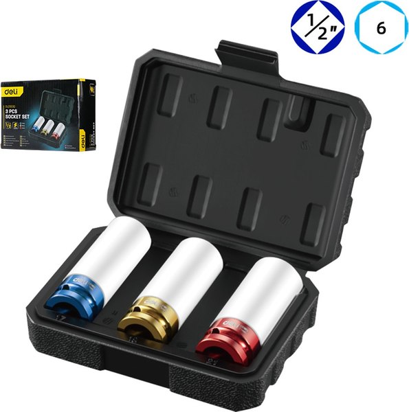 Набор головок слесарных Deli EDL2003Q