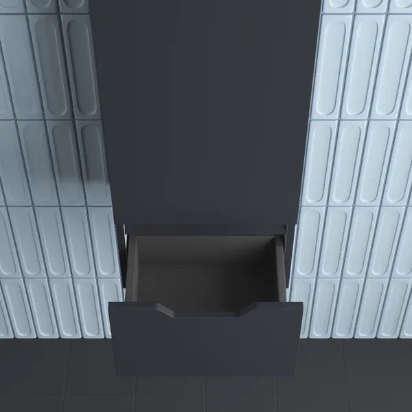 Шкаф-пенал для ванной Symbolite Остин 36 Plus 1 ящик