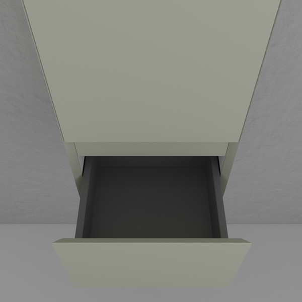 Шкаф-полупенал для ванной Symbolite Манхэттен 36 Plus 1 ящик