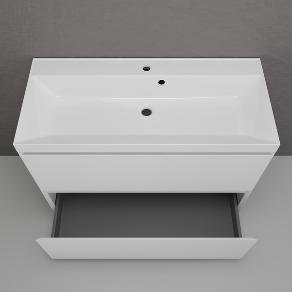 Тумба под умывальник Symbolite Манхэттен 100 Plus 2 ящика