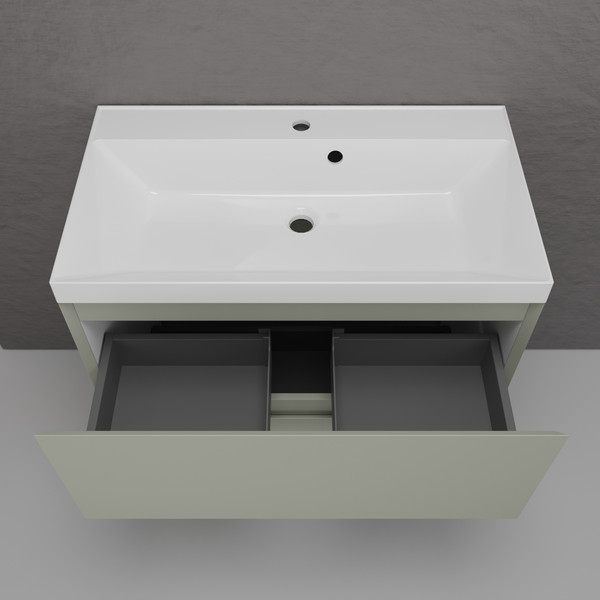 Тумба под умывальник Symbolite Манхэттен 80 Plus 2 ящика