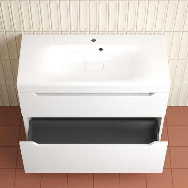 Тумба под умывальник Symbolite Остин 100 Plus 2 ящика