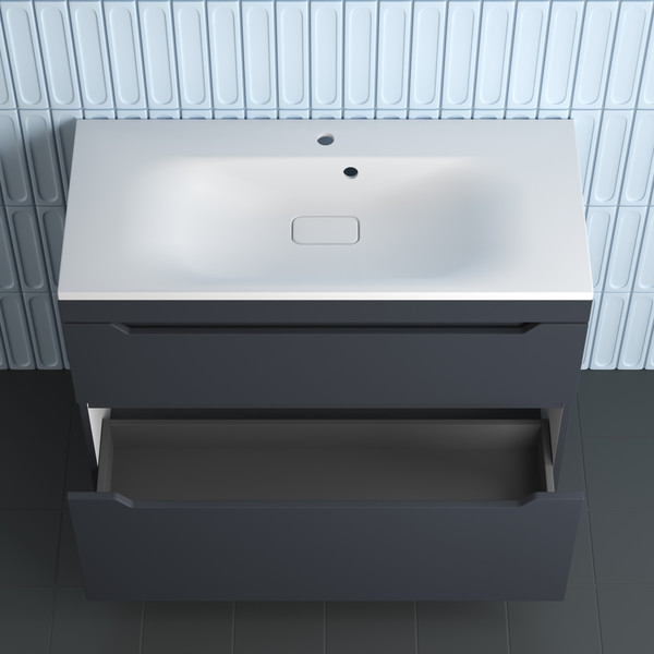 Тумба под умывальник Symbolite Остин 100 Plus 2 ящика