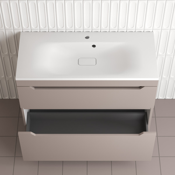 Тумба под умывальник Symbolite Остин 100 Plus 2 ящика